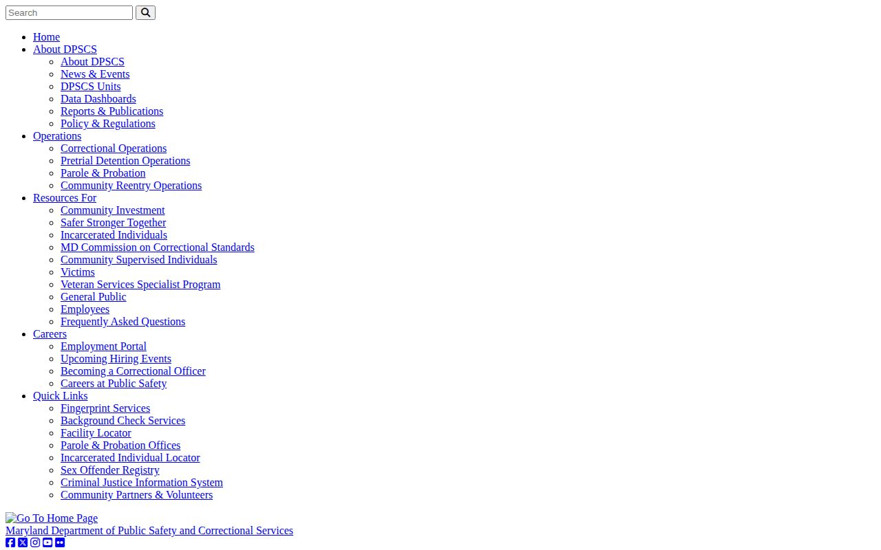 Maryland registry photo channel for qualifying St. Mary’s County records